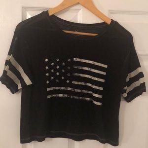 Black American Eagle T